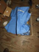 Ten Medical Style Scrubs Tops (Blue)