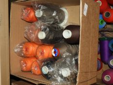 Twelve Cones of Coats Thread