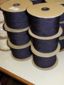 Six Rolls of Purple Braid