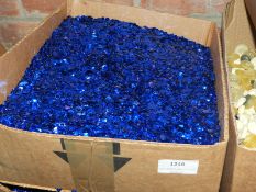 Box of Blue Sequins
