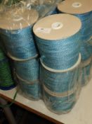 Six Rolls of Blue & Silver Braid
