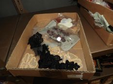 Box Containing 40 Mixed Haberdashery Items (as per