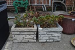 Pair of Garden Planters
