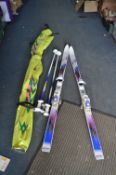 Pair of Tyrola Skis, Ski Poles and Bag