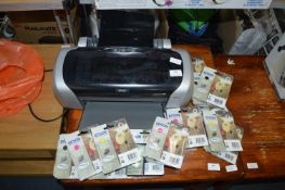 Epson Printer with Cartridges