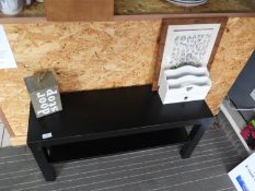 Two Tier Occasional Table, Letter Rack, Door Stop,