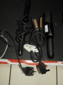 Three Assorted Hair Stylists Irons