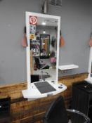 Mirrored Stylists Work Station