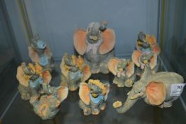 Ten Regency Fine Arts Elephants