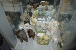 Nine Assorted Elephants