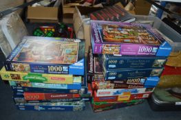 Sixteen Assorted Jigsaw Puzzles