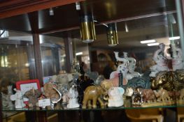 Twenty Assorted Small Elephants