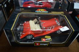 Burago Diecast Model 1936 Mercedes Benz 500K Roads