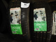 *Two Firestone Firehawk TZ300 185/65R14 Tyres