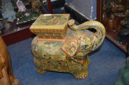 Chinese Style Elephant Plant Stand