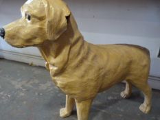 Large Resin Labrador