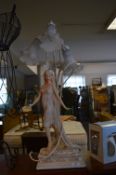 Lamp in the Form of a Young Lady