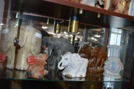 Six Assorted Elephants