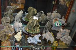 Ten Assorted Elephants