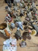 Large Group of Comical and Novelty Elephants Inclu