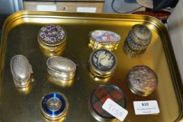 Small Collection of Patch Boxes