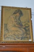 Gilt Framed Print - Impressionist Painting