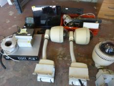 External Security Cameras, Monitor, Control Boxes,