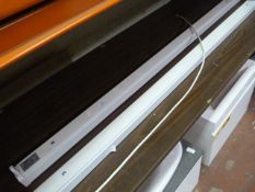 Two Fluorescent Ceiling Light Fittings