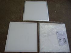 Three LED Panel Lights