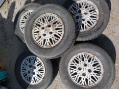 Five Honda TG615 185/70R13 Wheels