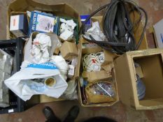 Pallet of Assorted Fitting Including Switches, Ven