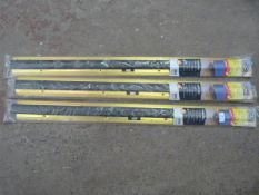 *Three Exitex Threshex Lever Bars