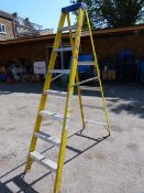 *Seven Tread Fiberglass Step Ladder