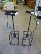 *Two Small Quoizal Suspended Ceiling Lights