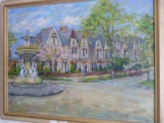 Oil on Canvas - The Avenues, Hull