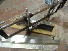 Miter Saw with a Quantity of Blades