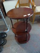 Mahogany Effect Whatnot