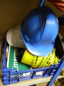 *Two Hardhats, Caution Tape, Emergency Signs, etc.