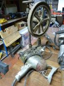 *Vintage Wolf Hammer Drill and a Bench Drill