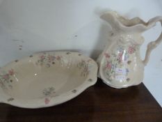 Victorian Style Jug & Bowl Set