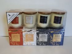 *Fragrance Candles 4pk