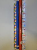 *Four Rolls of Reversible Wrapping Paper