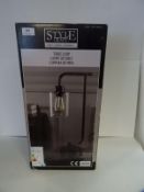 *Style Craft Industrial Style Touch Lamp with Edis