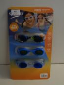 *Speedo Kids Swim Goggles 3pk