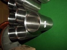 *Five Stainless Steel Wine Coolers