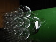 *Eighteen Wine Glasses