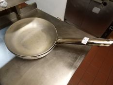 *Two Aluminium Frying Pans