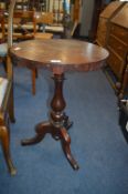 Mahogany Tripod Table