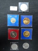Collection of Commemorative Medallions and Coinage