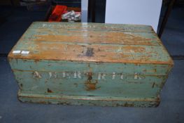 Small Victorian Painted Chest